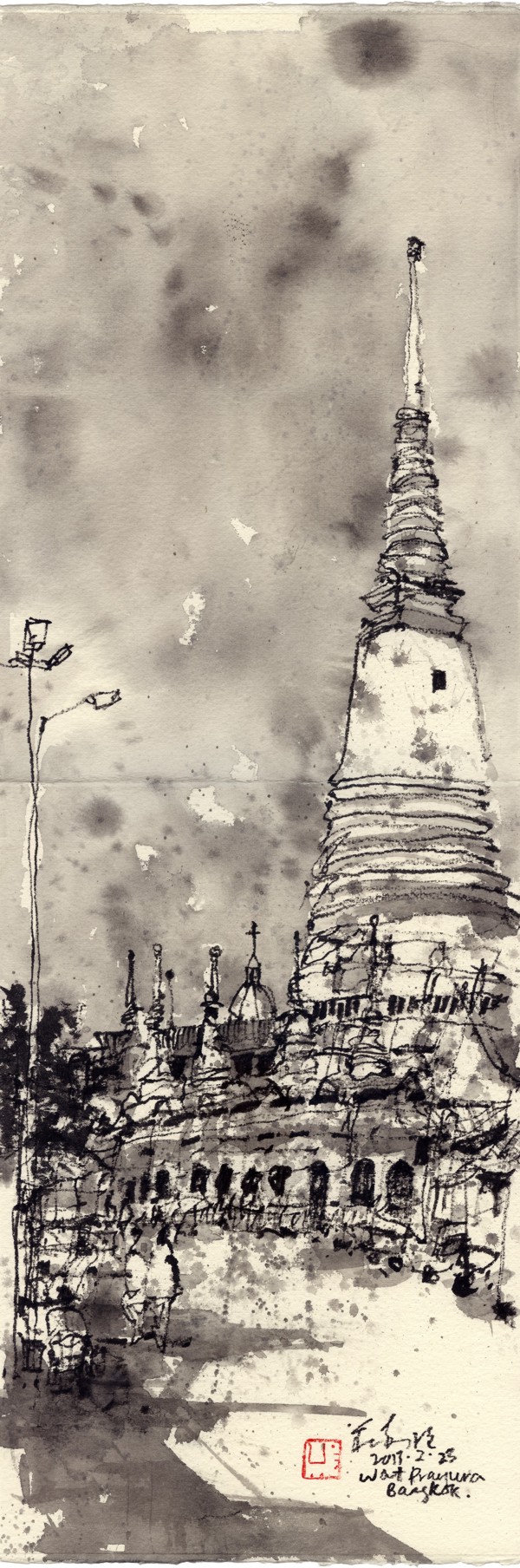 20130223 Wat Prayura Pagoda II