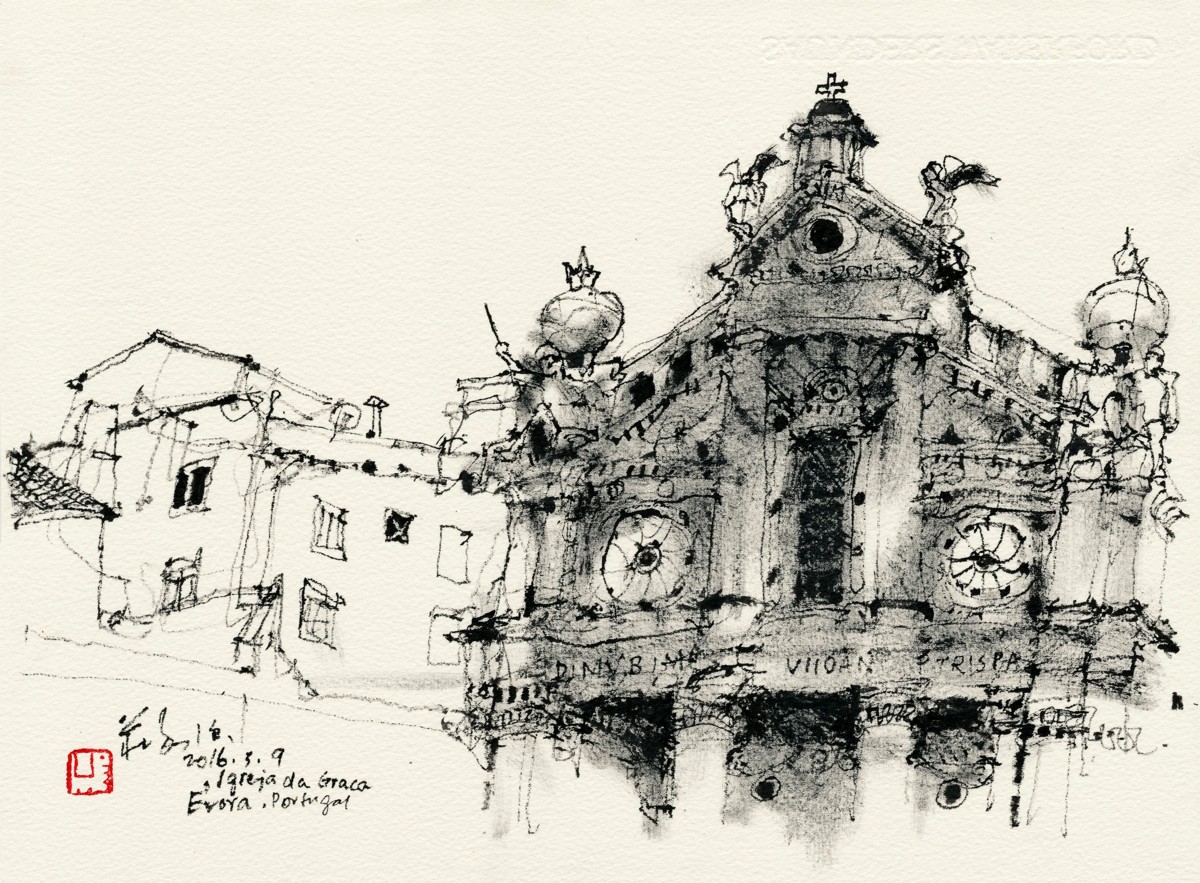 20160309 Igreja da Graca, Evora
