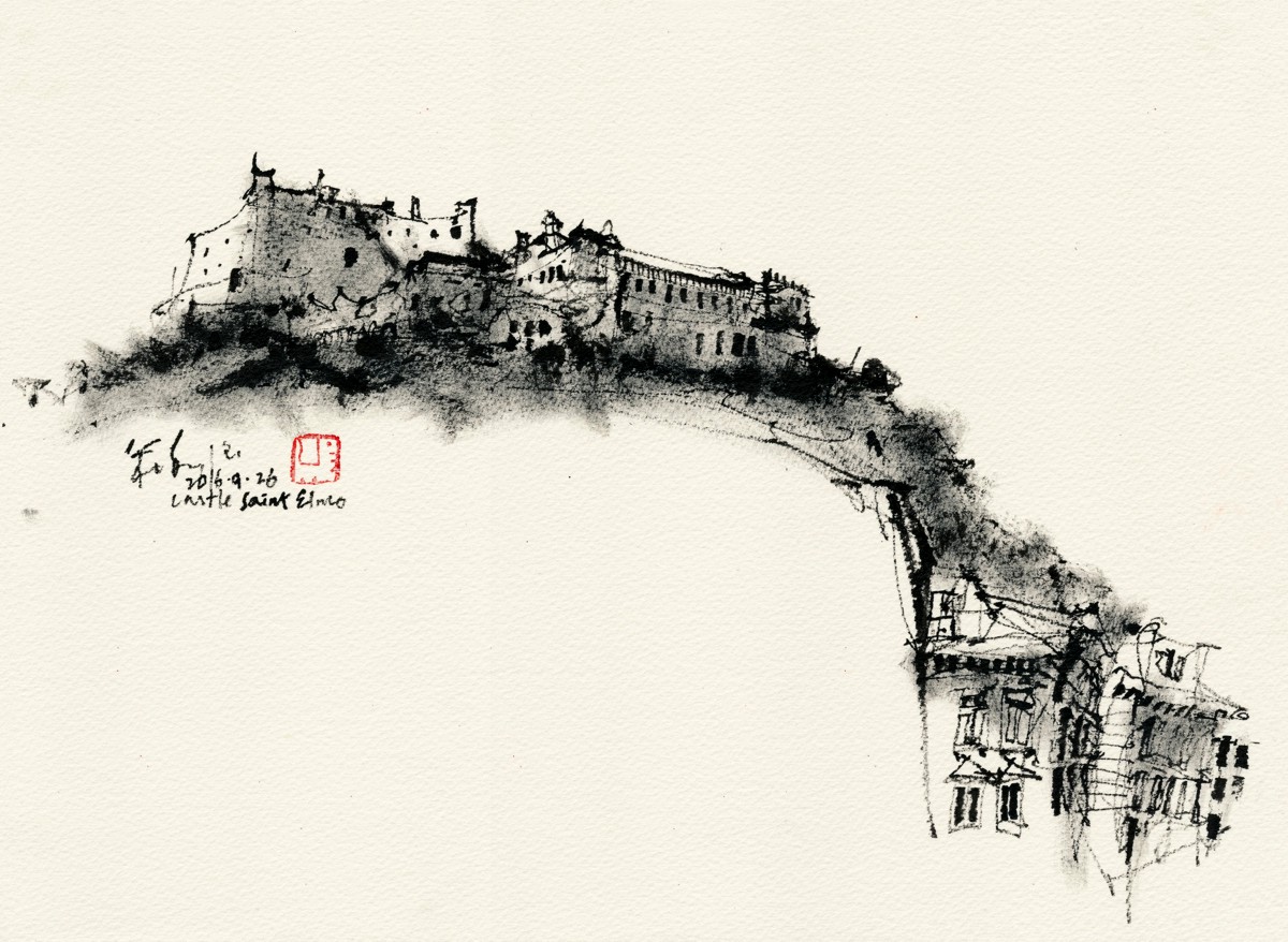20160926 Castle Saint Elmo, Naples