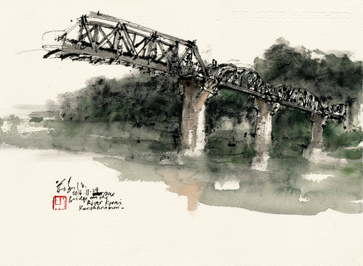 20161129 Bridge over The River Kwai, Kanchanaburi