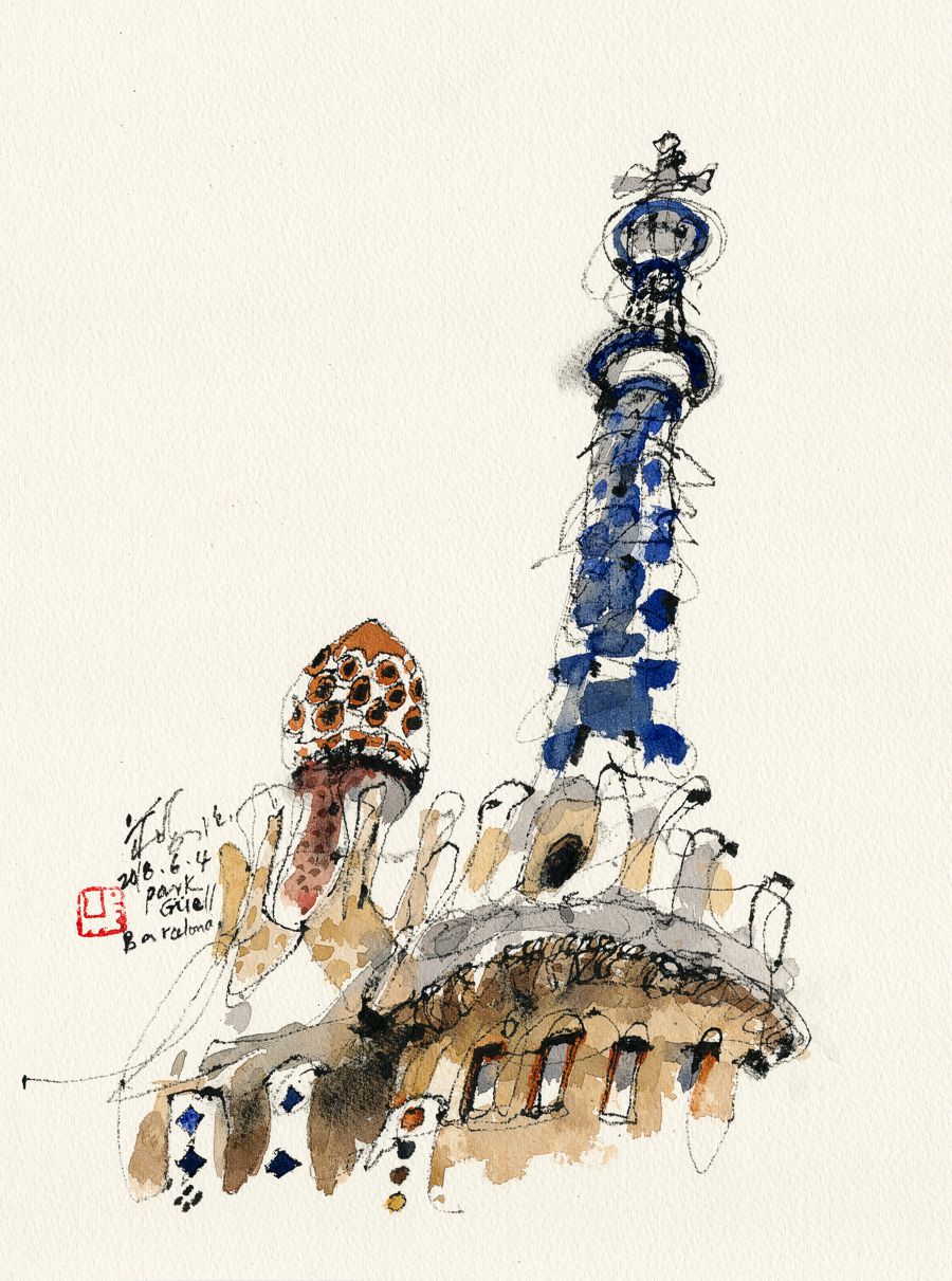 20180604 Park Guell, Barcelona II