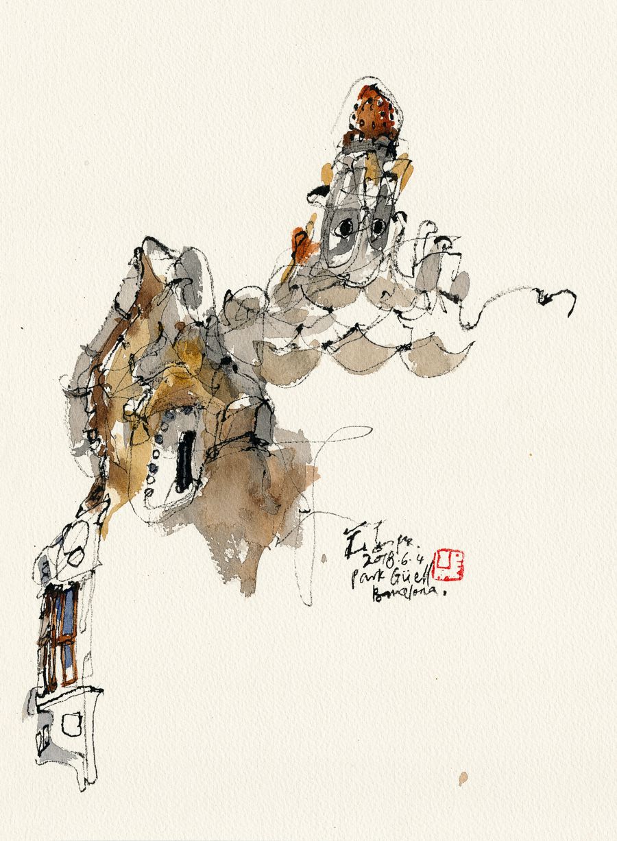 20180604 Park Guell, Barcelona III