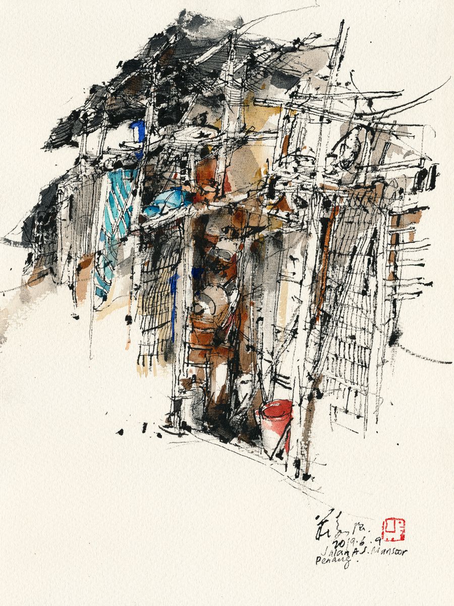 20190609 Back Lane, Jalan AS Mansoor, Penang