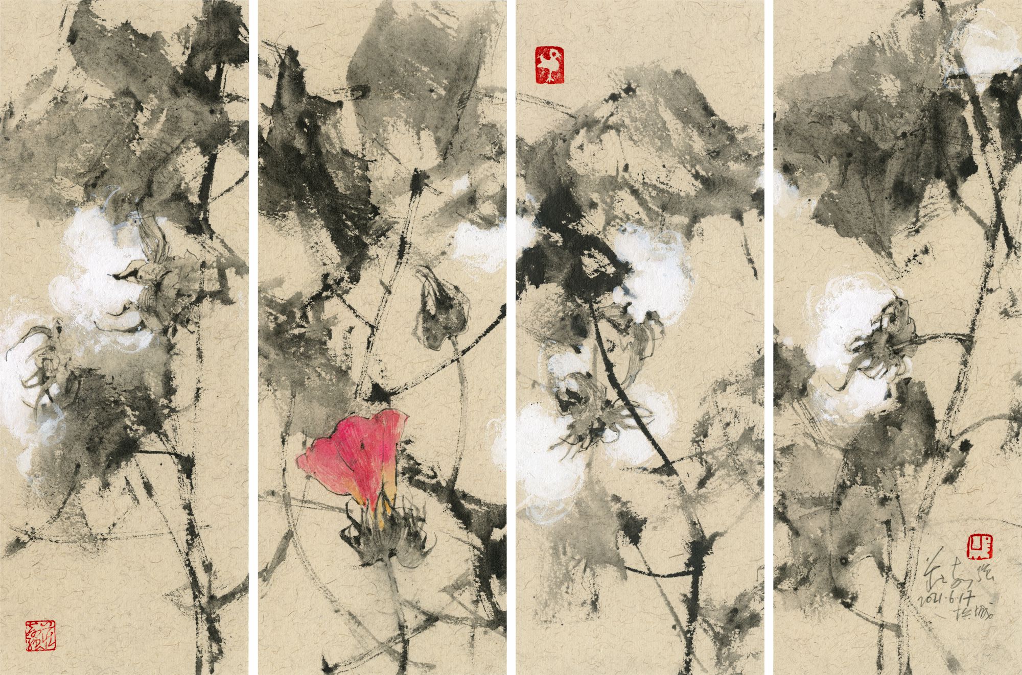20210617 Cotton Flowers Series