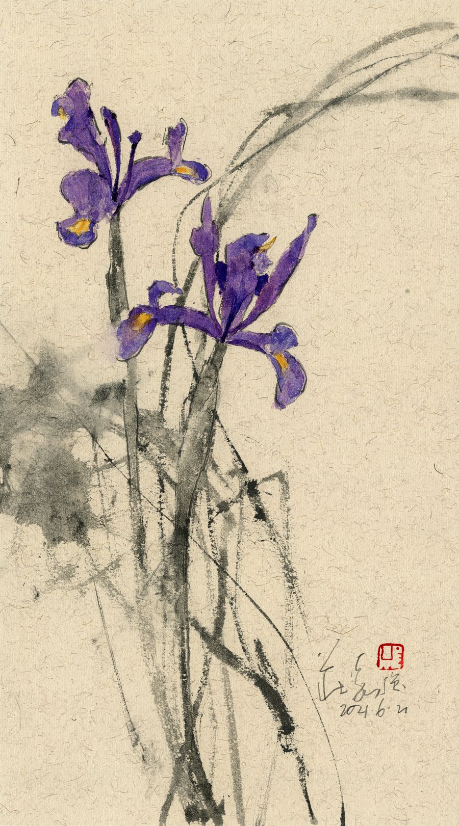 20210621 Two Irises