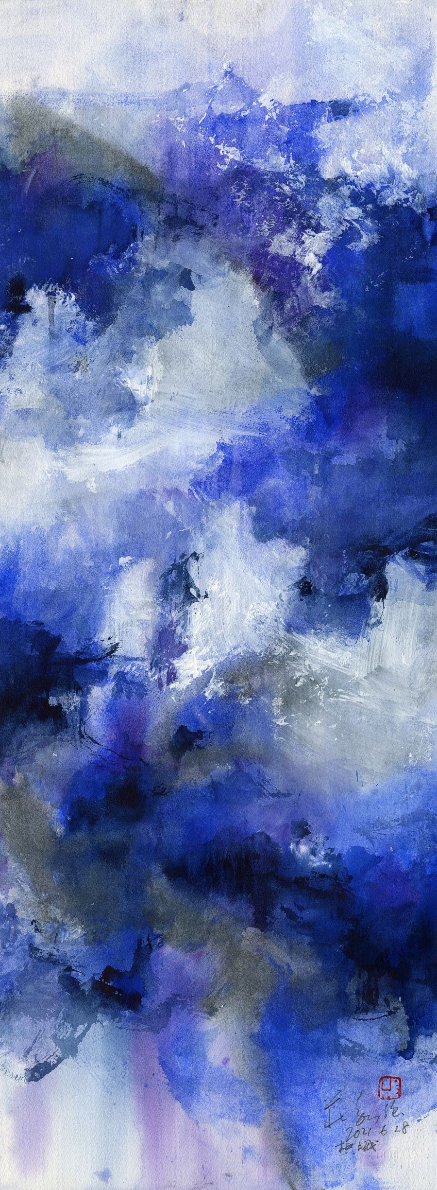 20210628 Indigo Abstract Series