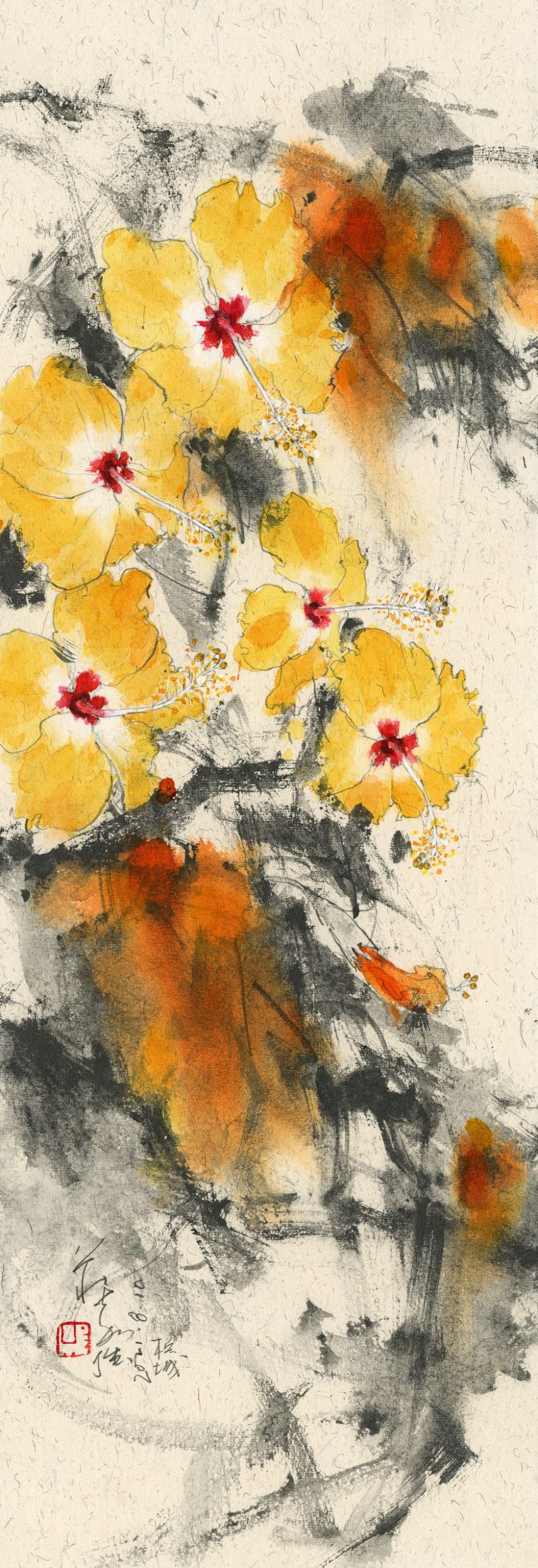 20210810 Yellow Hibiscus Series