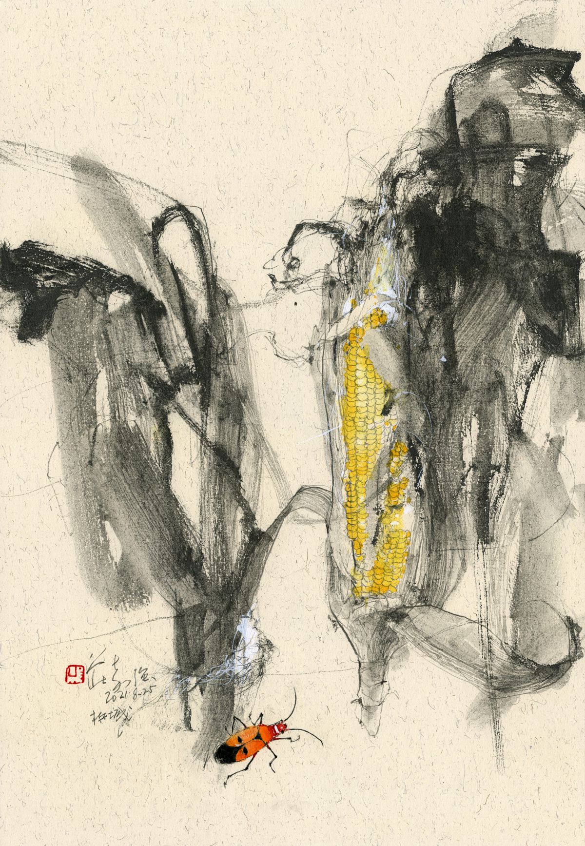 20210825 Corn & Bug Series II