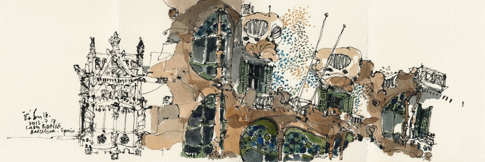 20130707 Casa Batllo, Barcelona