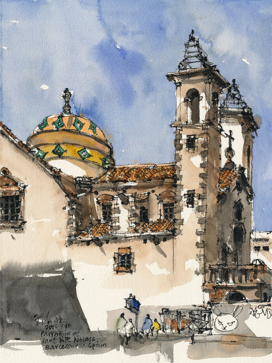 20130710 Parroquia de Sant Pere Nolasc, Barcelona