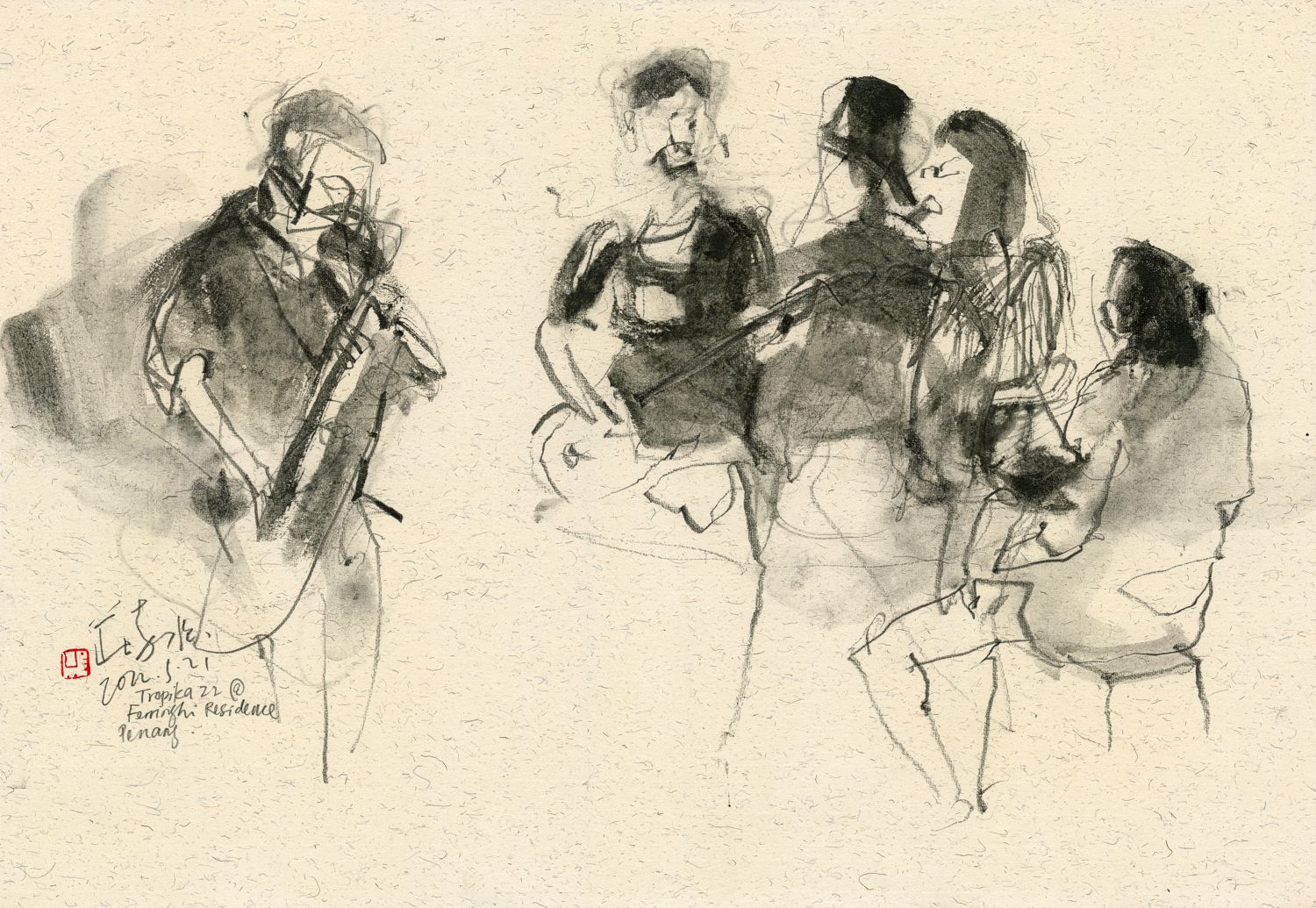 20220521 The Musicians at Tropika 22, Batu Ferringhi, Penang I
