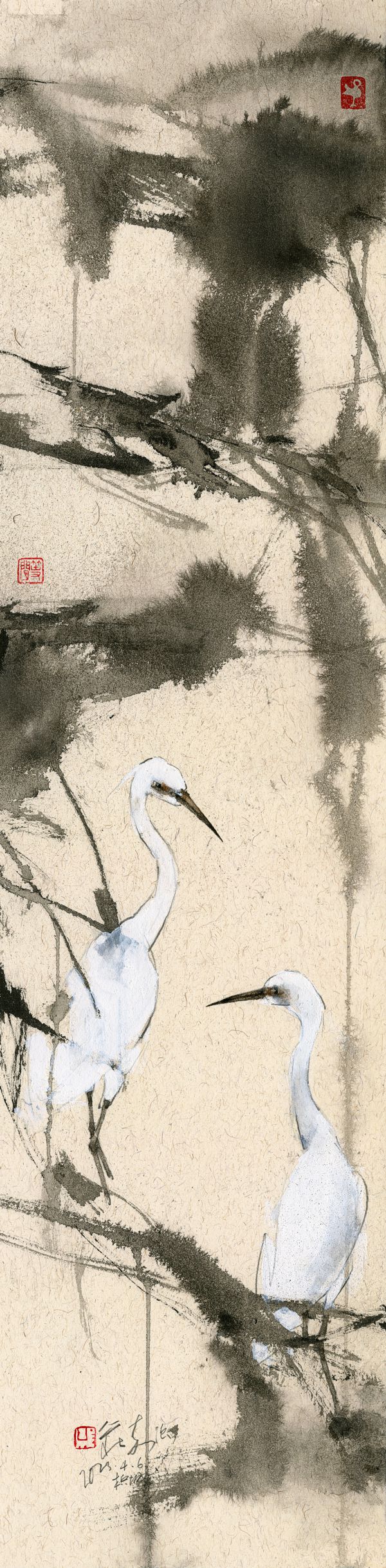 20230406 Two Egrets