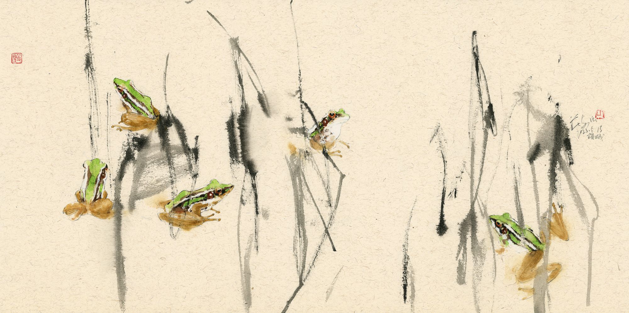 20230513 Five Frogs