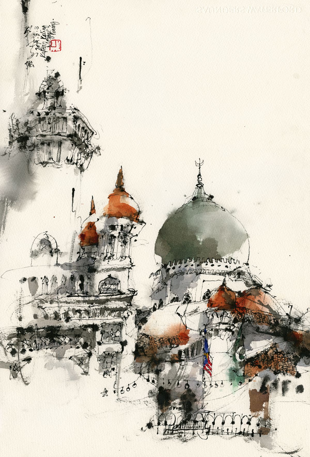 20240803 Kapitan Keling Mosque, Penang