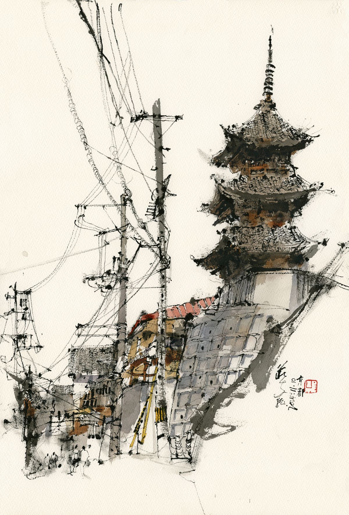 20241110 Hokan-ji Gojunoto, Kyoto