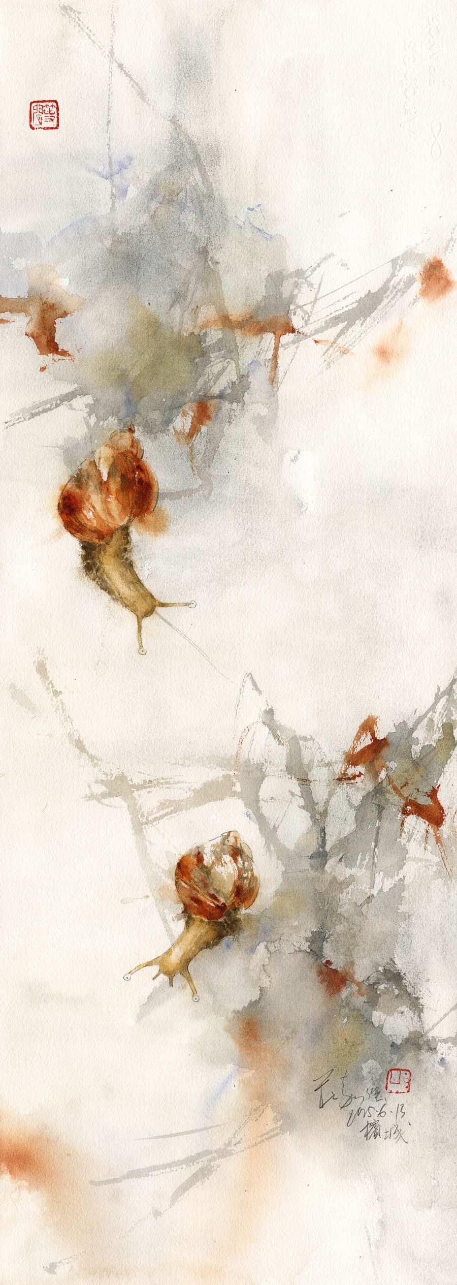20250613 Two Snails