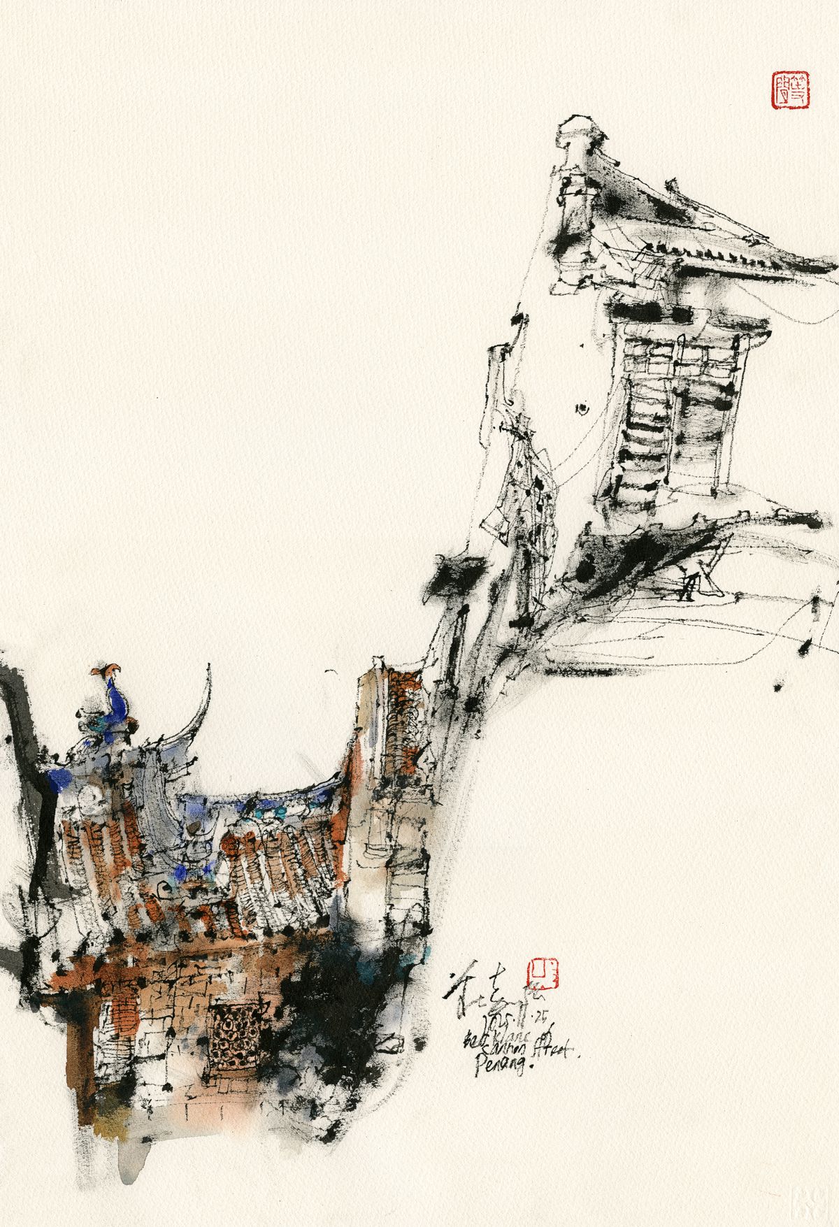 20251125 Back Lane of Cannon Street, Penang