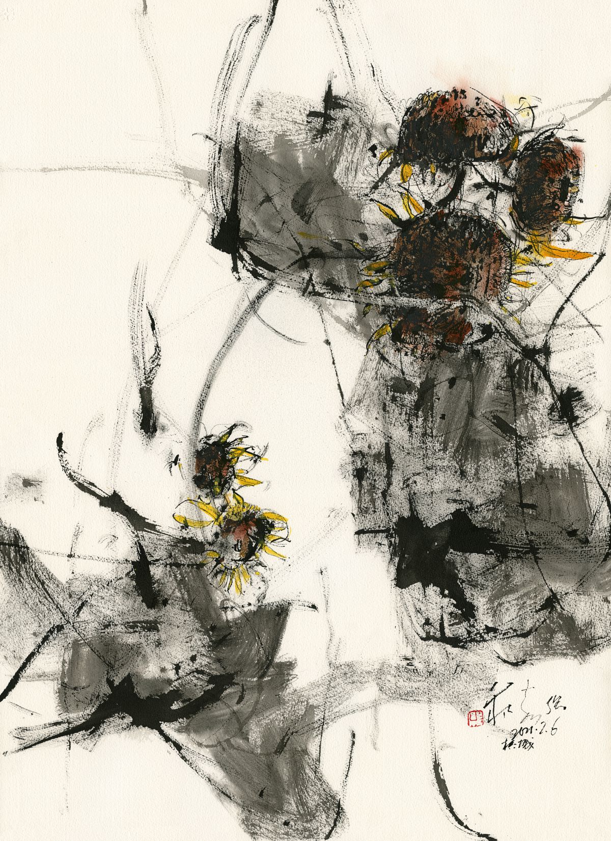 20210206 Wild Sun Flowers I