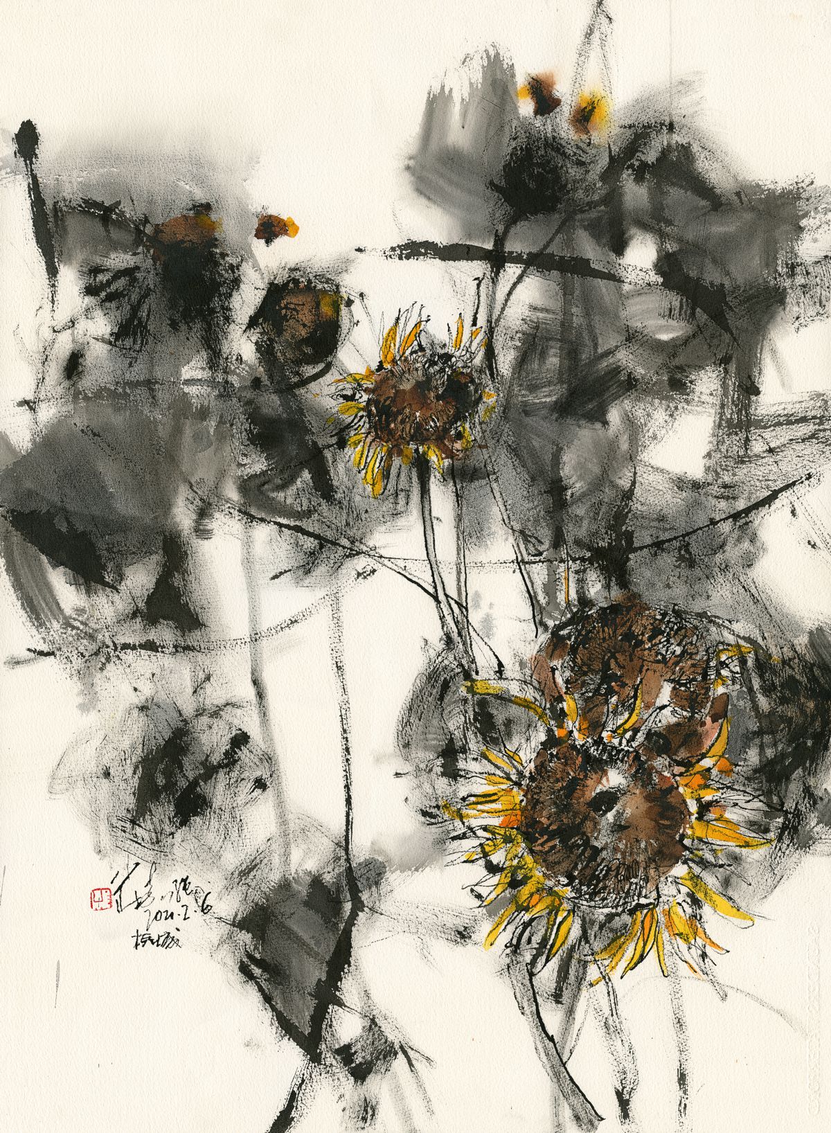 20210206 Wild Sun Flowers II