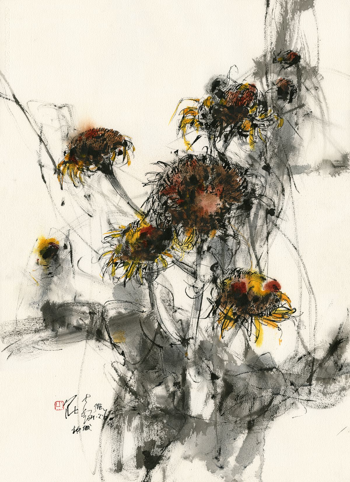 20210206 Wild Sun Flowers III