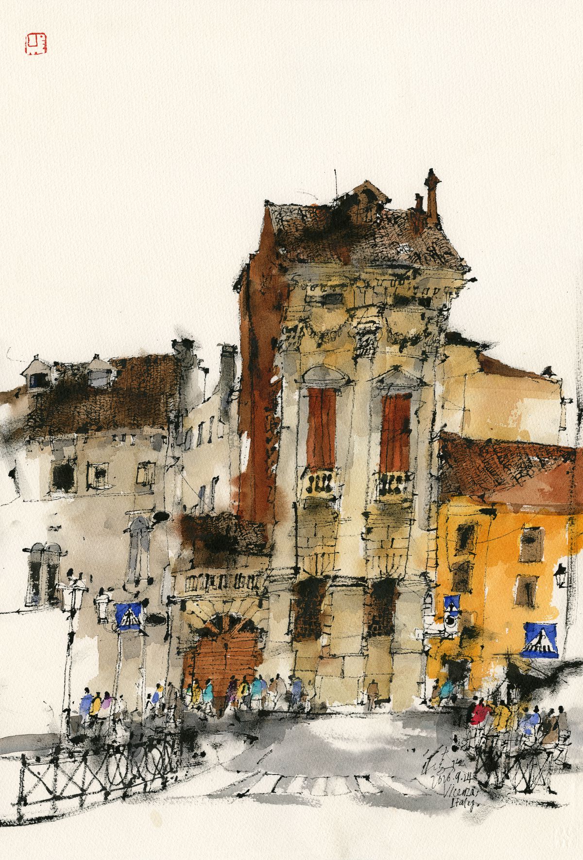 20260924 Piazza del Castello, Vicenza, Italy